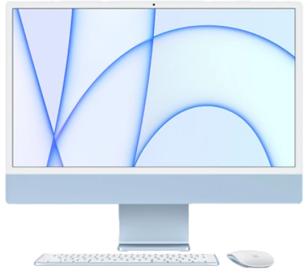 Apple iMac 24"/M1/8CPU-8GRU/8GB/512GB Blue